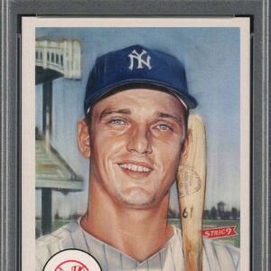 Roger Maris 2022 Topps Living Baseball Card #559 Graded PSA 9