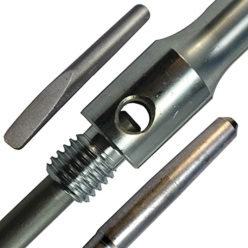 SDS Plus Core Drill Adapter with 8" Pilot Drill Bit for 6" deep Diamond Core Bit with 5/8-11 UNC Thread SDS Plus Adapter is SDS Plus to 5/8-11 UNC Male Thread for Diamond Core Drill Bits