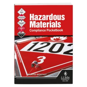 j. j. keller & associates, inc. hazardous materials compliance pocketbook, includes hm-215p, 2022 edition, softbound, 5inches w x 7inches h