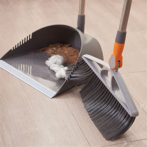 DOUBA Magic Broom and Dustpan Set for Home Cleaning Folding Dust Pan Floor Brush House Garbage Scoop Collector Rubber Grabber Wiper