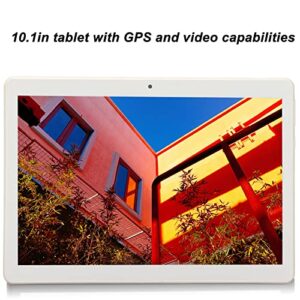 Pomya Tablet, 10.1 Inch 1280x800 IPS HD Touch Screen Tablet for Android 5.1, 1GB RAM 16GB ROM 8 Core PC Tablet, 3G Network Calling Tablet for Daily Use