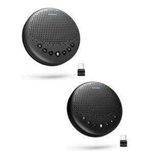 emeet luna black + luna gray usb bluetooth speakerphone