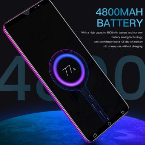 ASHATA 11.0 Phone, 5in Smartphone for 11, 2.4G 5G WiFi 5MP Front 8MP Rear Camera 4800mah MT6580 8 Core 1920x1080 2GB RAM 16GB ROM