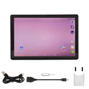 WEYI 4G Calling Tablet, US Plug 100-240V 8GB RAM 128GB ROM 10 Inch Tablet for Study for Android11 (US Plug)