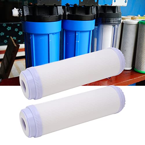 Water Filter, Washable Long Service Span Stable Operation Whole House Water Filter Large Flow for 10 Inch Purifier