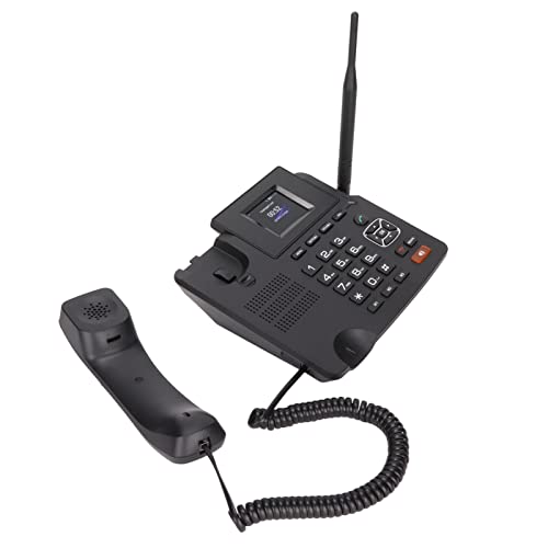 Wireless VOIP Phone Support 4G ABS Material Multifunctional VOIP Voicemail 2.4 Inch Color Screen VOIP Phone (US Plug)