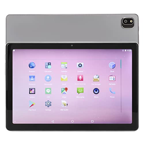 10 Inch Portable Tablet 100-240V 6G RAM 256G ROM for Home Travel Tablet (US Plug)