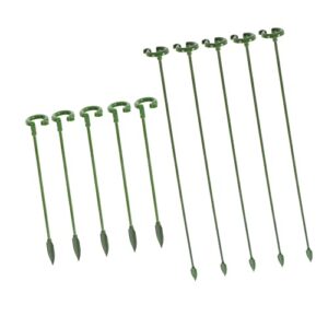 succulants 20pcs border ring trellis lily support plant tools stem amaryllis fiberglass fruits hydrangea orchid/single holders stand outdoor rack stake rose bonsai flowers vine