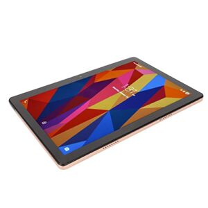 10.1in tablet, 5mp 13mp portable tablet for reading (us plug)