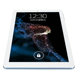 rendon tablet pc, tablet 10.1 inch 8800mah 2.4g 5g dual band blue compatible with 11.0 (us plug)