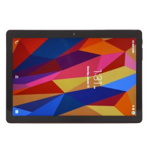 cuifati 10.1in tablet, 1080p hd android11 tablet 8gb ram 256gb rom, 13 mp dual cameras and speakers, octa core cpu learning tablet, 2.4/5gwifi and bt, am and fm