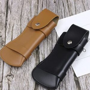 Zerodeko Case Knives Set EDC Leather Sheath Case Folding Holder Sheath Accessories for Survival Sheath Leather Case Sports Pu Broach Pie Cutter