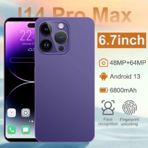 Zopsc i14pro 6.1in Smartphone for 11.0 5G Dual Screen WiFi 4GB 64GB MT6889 Deca Core 7000mAh 1440 3040 800W 1600W 100 240V