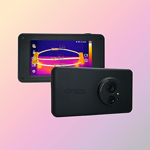 Thermal Expert TE-SQ1, i3system Thermal Imaging Camera, 384x288 IR Resolution, 5" Touch Screen, Designed and Manufactured in Korea, Excellent Performance for Measuring Abnormal temperatures