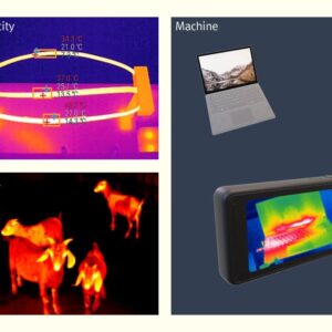 Thermal Expert TE-SQ1, i3system Thermal Imaging Camera, 384x288 IR Resolution, 5" Touch Screen, Designed and Manufactured in Korea, Excellent Performance for Measuring Abnormal temperatures