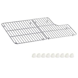 𝟮𝟬𝟮𝟯 𝙐𝙥𝙜𝙧𝙖𝙙𝙚𝙙 k-6639-st sink rack replacement for kohler whitehaven bottom basin rack 6639-st, k-6488 and k-6489 stainless steel sink protector accessories