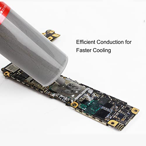 Computer Thermal Grease, Fast Cooling Thermal Grease Great Insulating Silicone Grease for Repair