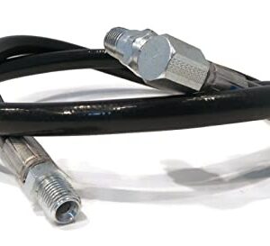 The ROP Shop | Heavy Duty Set of 2 Power Angling & Lift Cylinders & Hoses for Meyer E-47, E-47H, E-57 Plow