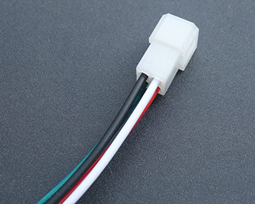 Anyqinsog 4-Pin Plug Compatible with Western Multiplex Straight Blade Plow Joystick Control Harness Repair Cable