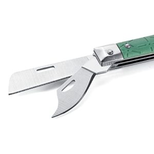 FTVOGUE Pruning Knife Grafting Knife Folding Garden Budding Cutting Knife, Pocket Bushes, Bonsai Cutters, Grafting Knife