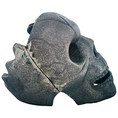 3 PCS Fireproof Fire Pit Skull, Made of Metal, for Bonfire, Campfire, Fireplace, Firepit, Halloween Decor, for Gas, Propane, or Wood Fires | 4.5 Inch (Fireproof)(Refractory)