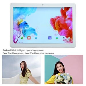 Pomya Tablet, 10.1 Inch 1280x800 IPS LCD Tablet for Android 9.0, 4G LTE Calling Tablet with Dual Cameras, 4GB RAM 64GB ROM Dual SIM Tablet for Daily Use