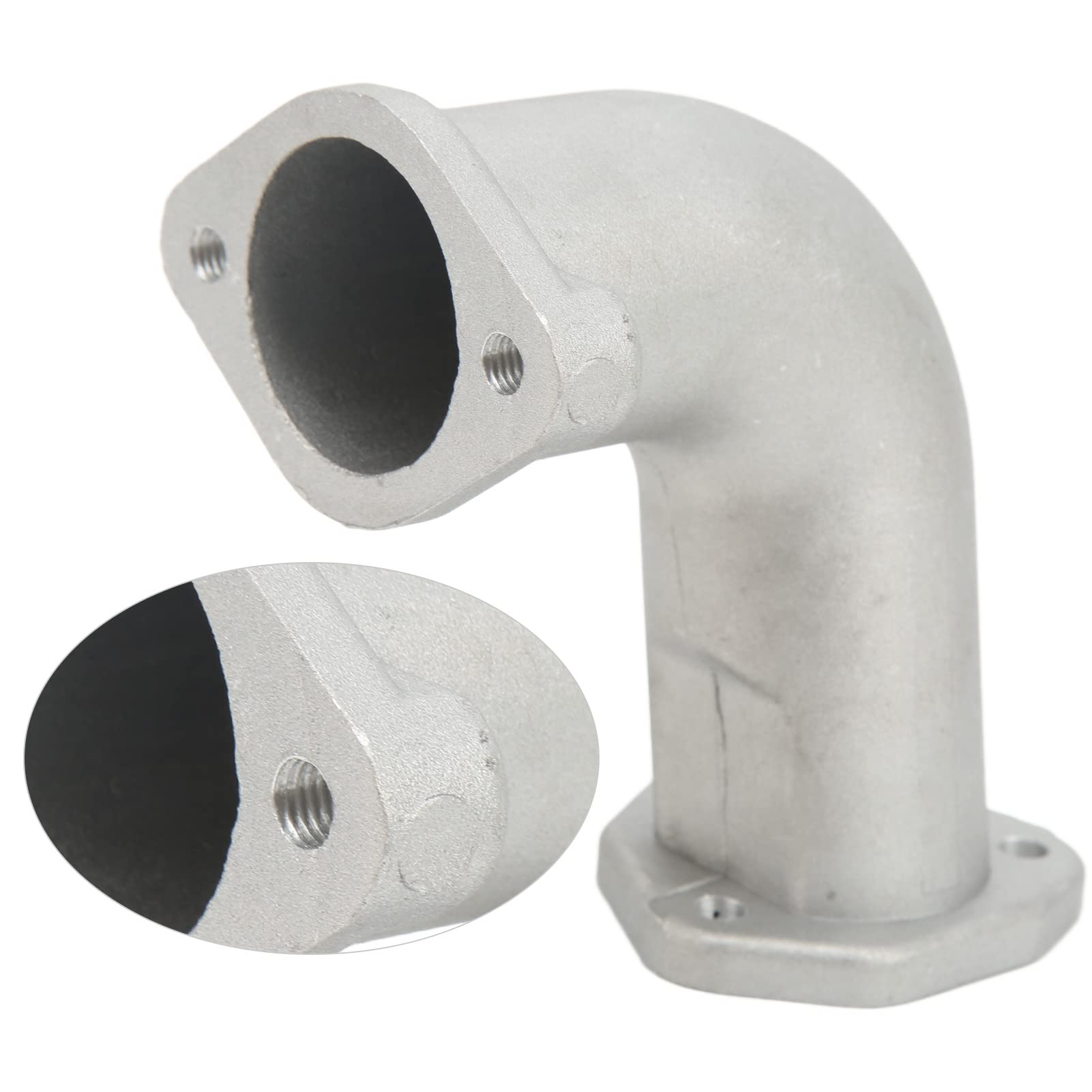 Generator Intake Elbow,Standard Size Intake Pipe Aluminum Alloy for 186F 188F Micro Cultivator