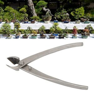 Hand Forged Bonsai Concave Branch Cutter, 165mm Round Concave Branch Cutter, Stainless Steel Bonsai Tree Knob Cutter Concave Cutter, Bonsai Cutting Tool for Garden
