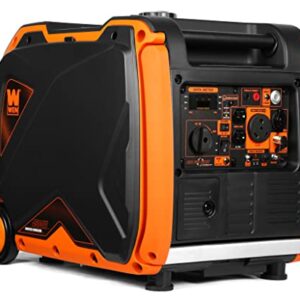 WEN DF452iX Super Quiet 4500-Watt Remote Electric Start Dual Fuel RV-Ready Portable Inverter Generator with Fuel Shut-Off and CO Watchdog