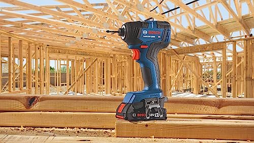 BOSCH GDR18V-1800B12 18V Brushless 1/4 In. Hex Impact Driver Kit with (1) 2 Ah Standard Power Battery