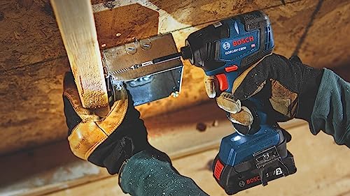 BOSCH GDR18V-1800B12 18V Brushless 1/4 In. Hex Impact Driver Kit with (1) 2 Ah Standard Power Battery