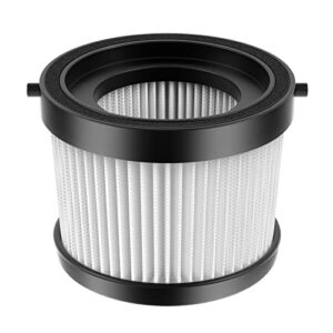 1 pack dcv501hb filter compatible with dewalt dcv501hb 20v cordless handheld vacuum, with black gasket, compared to part #dcv5011h, washable and reusable