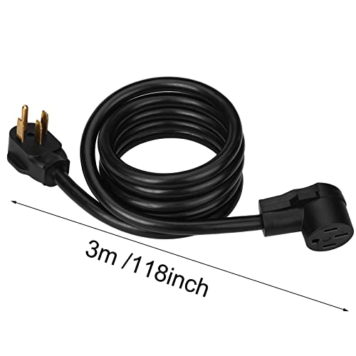 EV Extension Cord for Model 3/S/X/Y - Compatible with NEMA L14-50 generators (125/250V, 30-Amp)