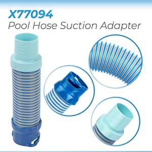 ANTOBLE X77094 Pool Vacuum Hose Adapter for Zodiac MX6 MX8 Pool Cleaner, Swimming Pool Suction Adapter Leaf Catcher Hose Adaptor