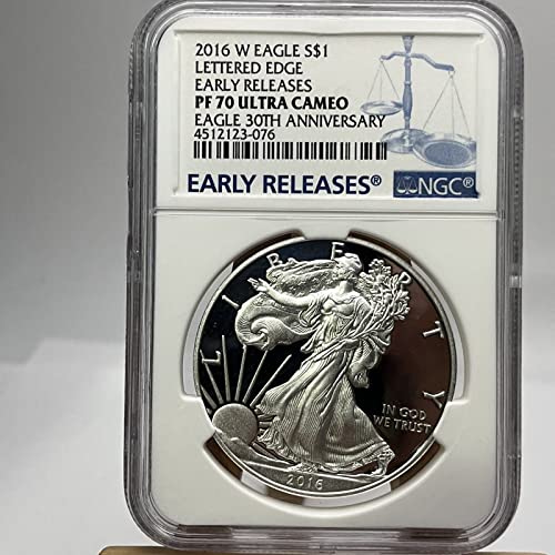 2016 W Silver Eagle Proof $1 NGC PF-70