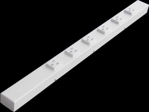 24” 6-Outlet Hardwired Power Strip