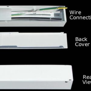 24” 6 TR Outlets Hardwired Power Strip, USB