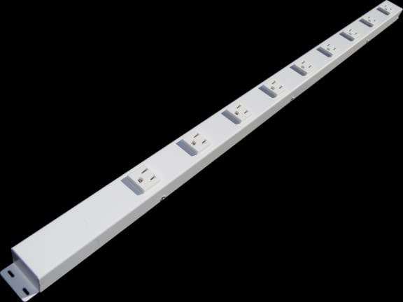 36” 9-Outlet Hardwired Power Strip