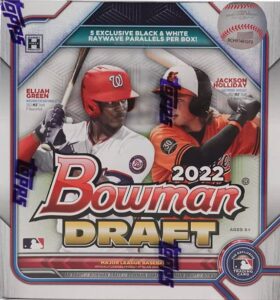 2022 bowman draft baseball lite box (10 pks/bx)