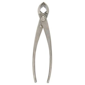 OKJHFD 11in Bonsai Tools, Stainless Steel Resistant Easy Branch Cutter Professional Knob Cutter, Straight Edge Pliers Trimmer for Bonsai Modeling