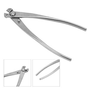 OKJHFD 7.5in Bonsai Tools, Stainless Steel Resistant Easy Branch Cutter Professional Knob Cutter, Straight Pliers Trimmer Gardening Cutting Tool