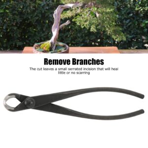 OKJHFD 6.9in Bonsai Tools, Manganese Steel Resistant Easy Branch Cutter Professional Knob Cutter, Straight Edge Pliers Trimmer Gardening Tools for Bonsai Modeling