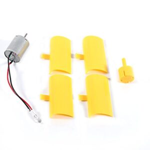 Micro Vertical Wind Turbine, DC 0.01V~5.5 V 100~6000RPM Electricity Generator DIY Kit Small Motor Wind Blades Generator for DIY