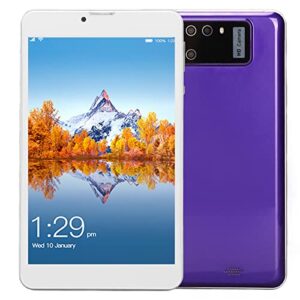 septpenta 7in tablet, 1200x1920 hd ips display screen 4g 32g 2.4g wifi bt 5.0 calling tablet, 6000mah type c 2mp front 5mp rear double anti blue light design for android 10 100‑240v(usa)