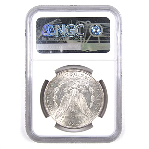 1883 S Morgan Dollar AU 58 NGC 90% Silver US Coin SKU:I3027
