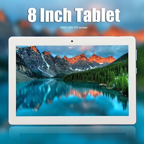 Acogedor 10 Tablet 8 Inch, Octa Core CPU Processor, 4GB RAM and 64GB Memory, Phone Tablets Support WiFi, Dual Camera, 8000mah Lithium Battery