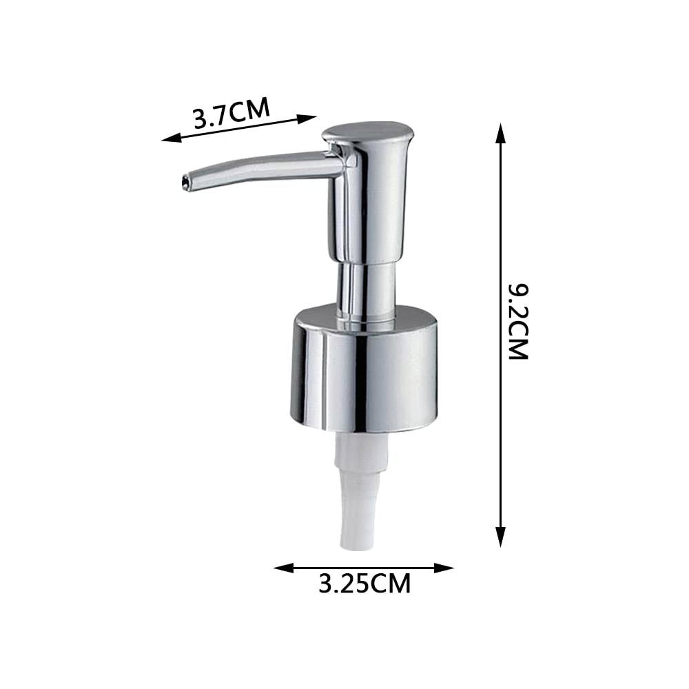 4 Pcs Soap Dispenser Pump Replacement, Standard 28/400 (26 mm - 28mm),Hand Liquid Soap and Lotion Dispenser Pumps Replacement