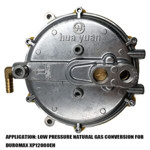 Huayicarbpart Natural Gas Conversion Kit Compatible with Duromax XP13000HX Generator 3KW LP 20HP Dual Fuel LP