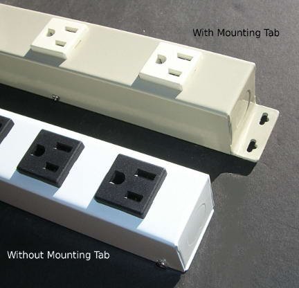 12” 4 20A Outlets Hardwired Power Strip