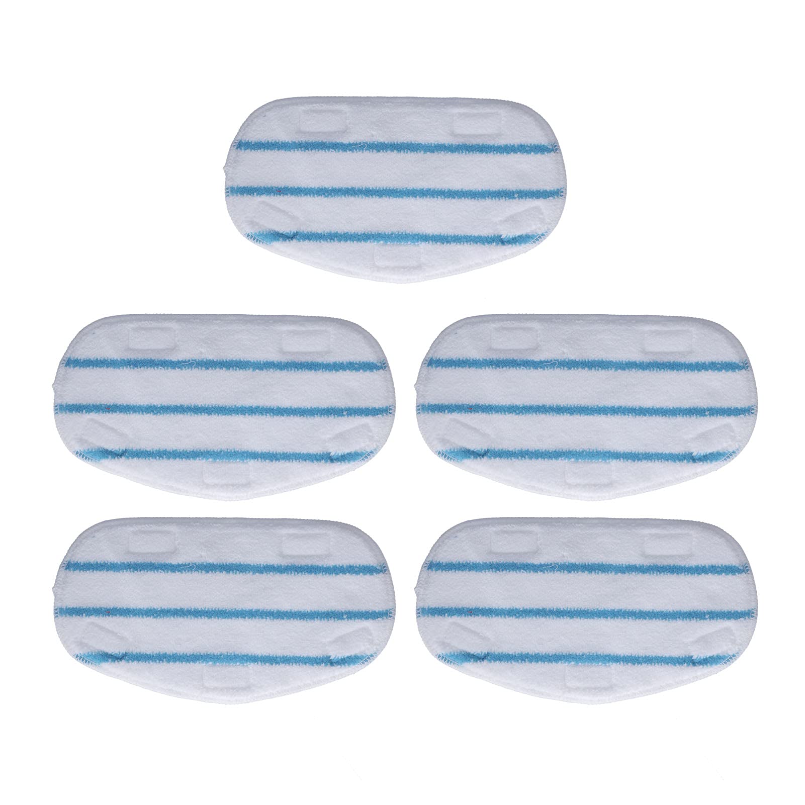 5PCS Replacement Pads Floor Mop Refill Professional Cloth Replacement Washable 10 in 1 Microfiber Mop Refill for PurSteam ThermaPro